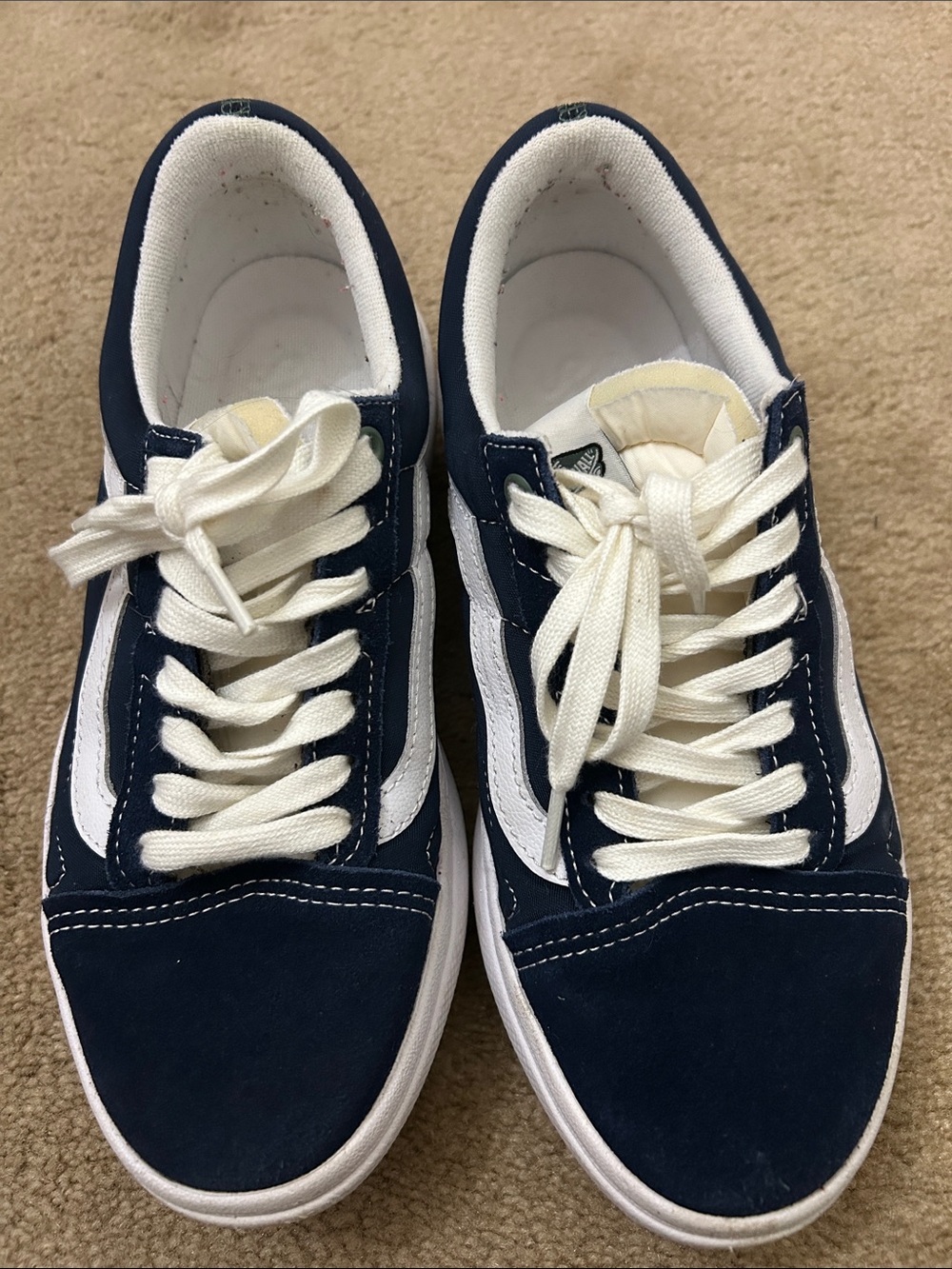 Navy surede Vans